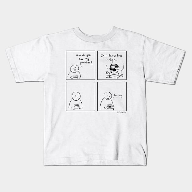 Creppy comic Kids T-Shirt by xibang